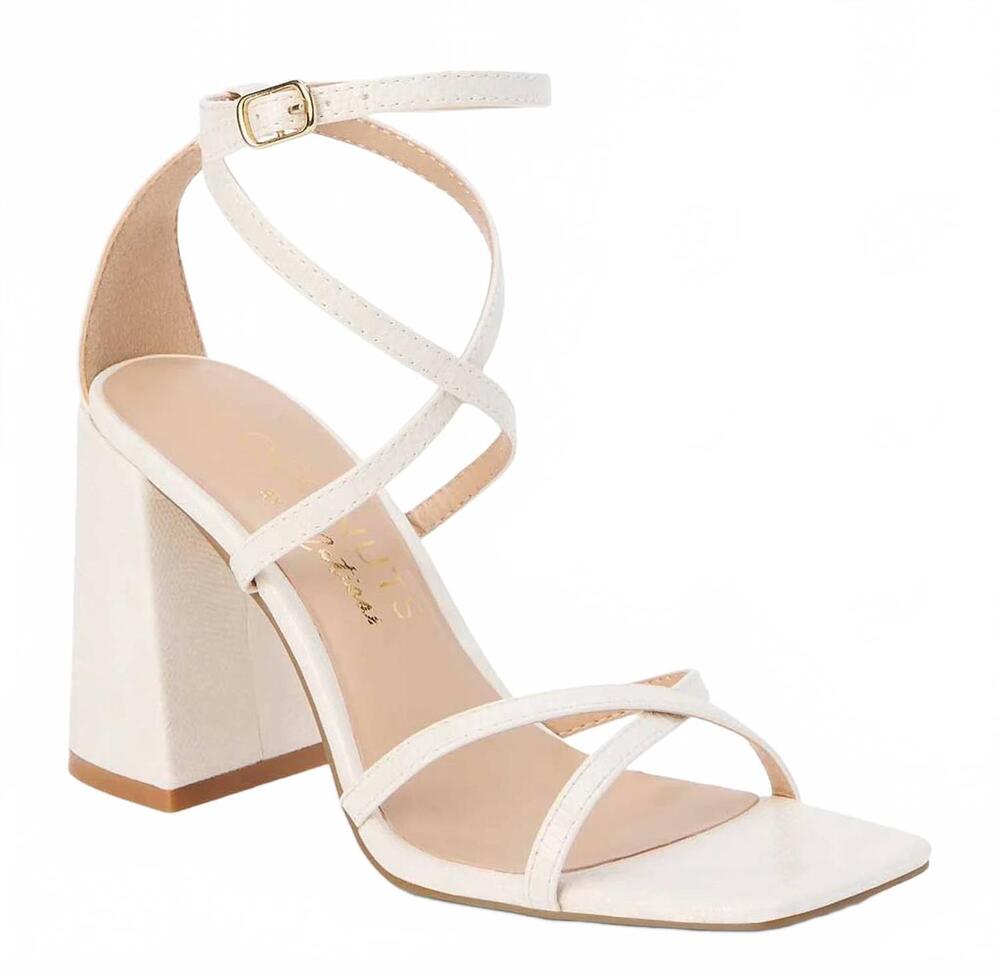 NEW COCONUTS BY MATISSE women's abba lizard heel in white